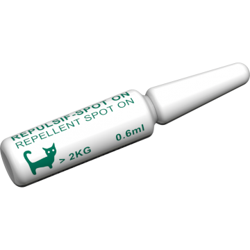 Francodex Pest Repellent Spot-on Adult Cats (4X0.6ml)