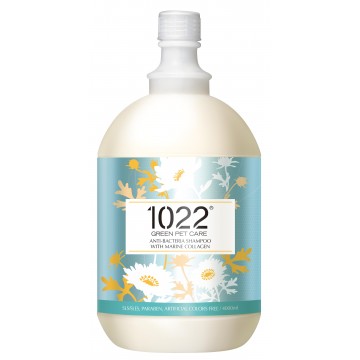 1022 Green Pet Care Anti-Bacteria Shampoo with Marine Collagen 4L