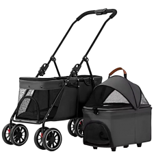 Rubeku Stroller 105 Black, 105-BLK, cat Bags / Carriers, Rubeku, cat Accessories, catsmart, Accessories, Bags / Carriers