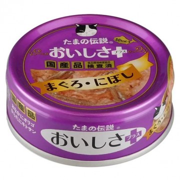SANYO TAMA NO DENSETSU Tuna with Small Fish in Jelly 70g  (24 Cans) SANYO TAMA NO DENSETSU Tuna with Small Fish in Jelly 70g  (24 Cans)