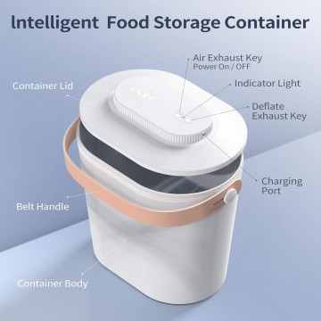 Uahpet Air-tight Food Storage Container 12Lb