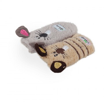 AFP Toy Sock Cuddler Mouse Sock Catnip & Silvervine