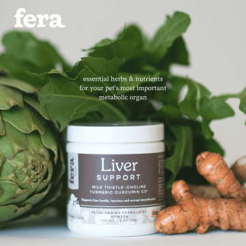 Fera Pet Organics Supplement Liver Support 60 scoops