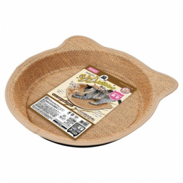 Marukan Scratcher Tray Nail Sharpener Hemp Pot