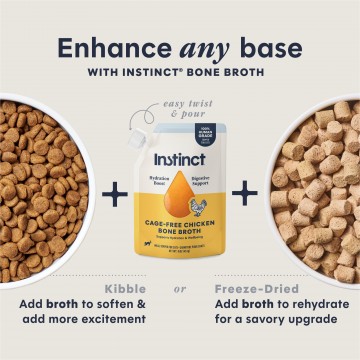 Instinct Cat Bone Broth Cage-Free Chicken 16oz