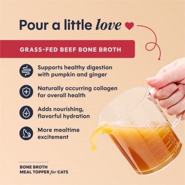 Instinct Cat Bone Broth Grass-Fed Beef 16oz