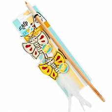 AFP Toy Catoon Wand Butterflies with Catnip, AFP2872, cat Toy, AFP, cat Accessories, catsmart, Accessories, Toy