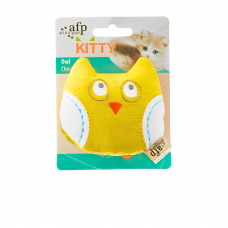 AFP Toy Kitty Owl with Catnip, 2722, cat Catnips, AFP, cat Health, catsmart, Health, Catnips