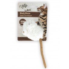 AFP Toy Lamb Wooly Mouse with Sound White, AFP2101 White, cat Toy, AFP, cat Accessories, catsmart, Accessories, Toy