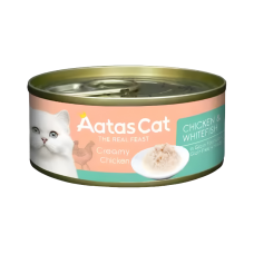 Aatas Cat Creamy Chicken & Whitefish 80g, AAT3017, cat Wet Food, Aatas, cat Food, catsmart, Food, Wet Food