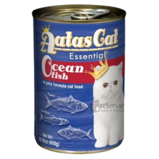 Aatas Cat Essential Ocean Fish 400g Carton (24 Cans), AAT3100 Carton (24 Cans), cat Wet Food, Aatas, cat Food, catsmart, Food, Wet Food