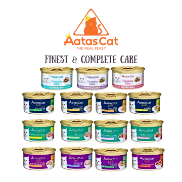 Aatas Cat Wet Food Finest & Complete Care PROMO: Bundle Of 5 Ctns