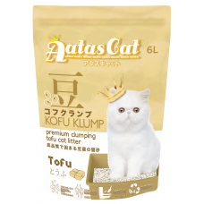 Aatas Kofu Klump Tofu Cat Litter Original 6L (6 Packs), AAT3128 (6 Packs), cat Tofu, Aatas, cat Litter, catsmart, Litter, Tofu
