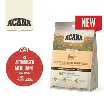 Acana Homestead Harvest Dry Cat Food 1.8kg