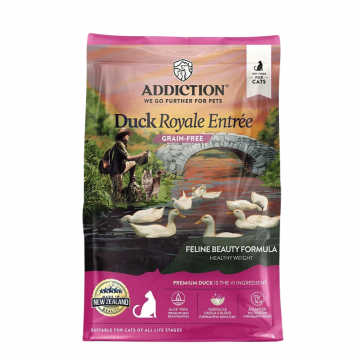 Addiction Food Grain Free Duck Royale for Skin & Coat 10lbs