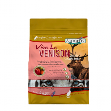 Addiction Viva La Vension Complete & Balanced Meal (Novel Protein) 4lbs