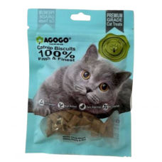 Agogo Treat Catnip Biscuit Cheese, Shrimp & Mint 50g, CB-0085, cat Treats, Agogo, cat Food, catsmart, Food, Treats