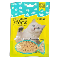 Agogo Treat Premium Grade Chicken Jerky Bites 50g, CB-0094 (3 Packs), cat Treats, Agogo, cat Food, catsmart, Food, Treats