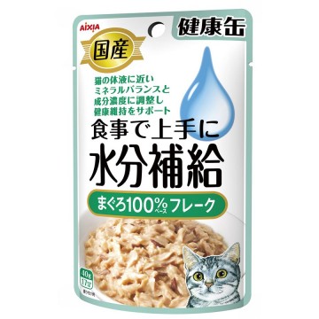 Aixia Wet Pouch Kenko Water Supplement Tuna Flakes 40g