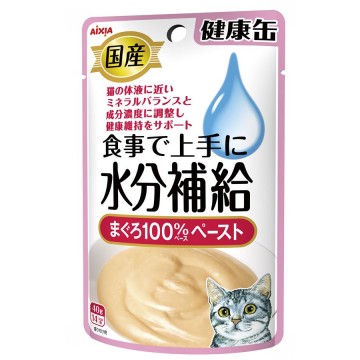 Aixia Wet Pouch Kenko Water Supplement Tuna Paste 40g