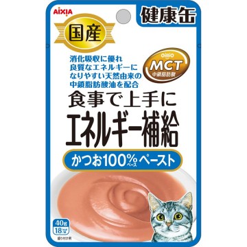 Aixia Wet Pouch Kenko Energy Skipjack Tuna Paste 40g