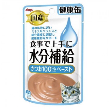 Aixia Kenko Pouch Water Supplement Skipjack Tuna Paste 40g (12 Pouches)