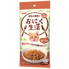 Aixia 3-in-1 Pouch Meat Life Beef 180g