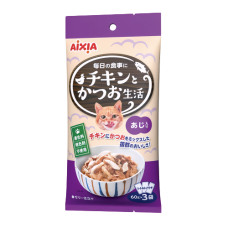 Aixia Chicken & Fish Life Pouch Mackerel 60g Aixia Chicken & Fish Life Pouch Mackerel 60g, AXCS3, cat Wet Food, Aixia, cat Food, catsmart, Food, Wet Food