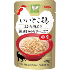 Aixia Iitoko Dori Hakata Jidori Steamed Chicken w Jelly 40g