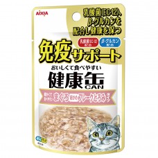 Aixia Kenko Pouch Immunity Tuna Flake & Thick Sauce 40g, newAXKPM4, cat Wet Food, Aixia, cat Food, catsmart, Food, Wet Food