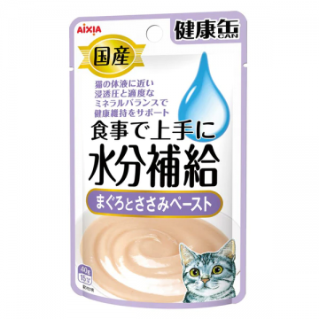 Aixia Kenko Pouch Water Supplement Tuna & Chicken Paste 40g x 12