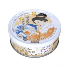 Akane Chicken Fillet & Tuna in Thick Gravy 75g
