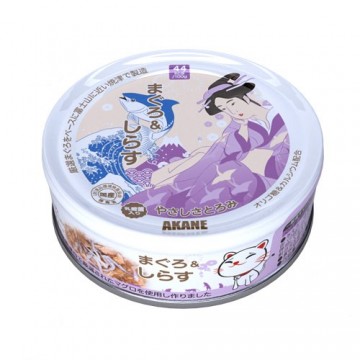 Akane Tuna & Baby Sardine in Thick Gravy 75g