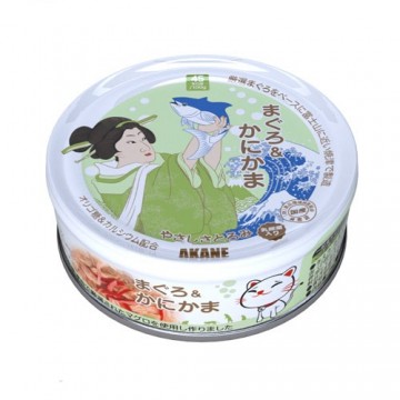 Akane Tuna & Crab Stick in Thick Gravy 75g Carton (12 Cans)