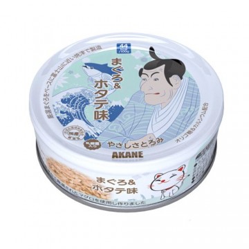 Akane Tuna & Scallop in Thick Gravy 75g Carton (12 Cans)