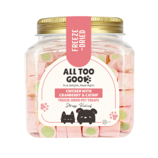 All Too Good Freeze-Dried Treats Chic w/Cranberry & Catnip Stress Relief 100g