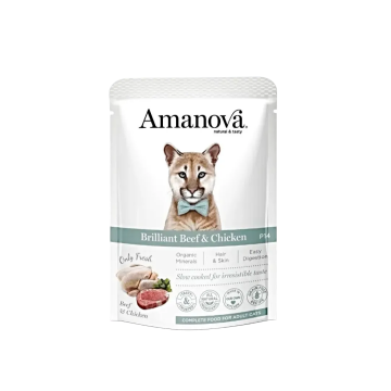 Amanova Pouch Grain-Free Beef & Chicken 85g (6 packs)