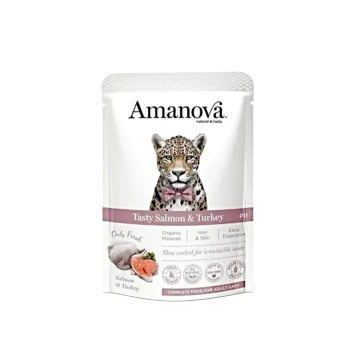 Amanova Pouch Grain-Free Salmon & Turkey 85g (6 packs)