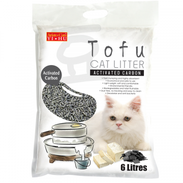 Aristo Cats Tofu Litter Charcoal  6L (6 Packs)