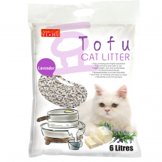 Aristo Cats Tofu Litter Lavender 6L, RB107, cat Tofu, Aristo Cats, cat Litter, catsmart, Litter, Tofu