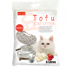 Aristo Cats Tofu Litter Strawberry  6L, RB112, cat Tofu, Aristo Cats, cat Litter, catsmart, Litter, Tofu
