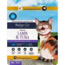 Bailey+Co Treat Freeze Dried Raw Lamb & Tuna 80g Bailey+Co Treat Freeze Dried Raw Lamb & Tuna 80g, BCOCHEART, cat Freeze Dried, Bailey+Co, cat Food, catsmart, Food, Freeze Dried