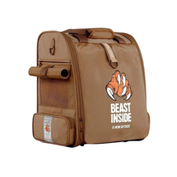 Beast Inside Backpack City Walker Bronze Brown.