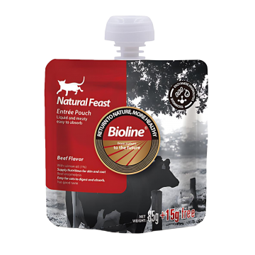 Bioline Pouch Beef  Feast 85g
