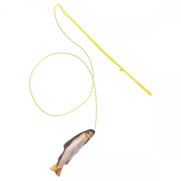 Marukan Toy Matatabi Fishing Rod Sweetfish