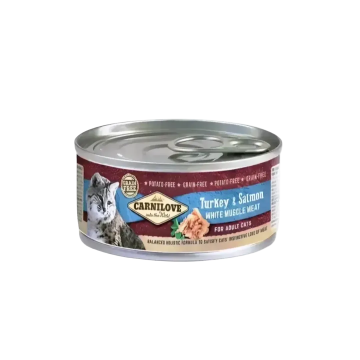 Carnilove Canned Food Grain-Free Turkey & Salmon 100g