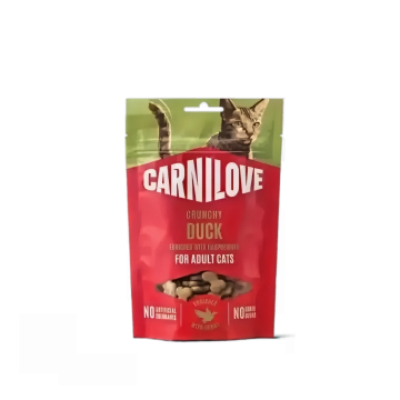 Carnilove Treats Crunchy Duck enriched w/Raspberries Snack 50g (3 packs) Carnilove Treats Crunchy Duck enriched w/Raspberries Snack 50g (3 packs)