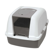 Catit Airsift Litter Box Jumbo Grey/White, 50695EU, cat Litter Pan, Catit, cat Housing Needs, catsmart, Housing Needs, Litter Pan
