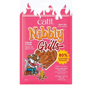 Catit Nibbly Treats Grain Free Grill Chicken & Shrimp 30g