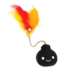 Catit Toy Play Plush Pirates Catnip Bomb With Feather, 42482, cat Toy, Catit, cat Accessories, catsmart, Accessories, Toy